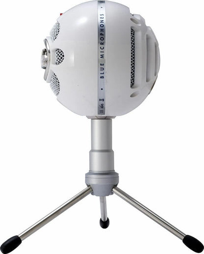 Logitech for Creators Blue Snowball iCE USB Microphone - White (Renewed)