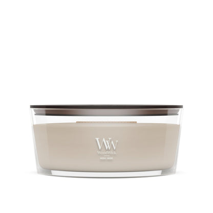 WoodWick Large Hourglass Fireside Candle, Premium Soy Blend Wax, Crackles as it burns, Perfect for Gifting, 21oz