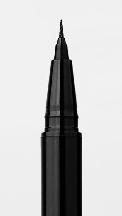 stila Waterproof Liquid Eye Liner, Stay All Day Makeup with Fine Brush Tip Lasting Satin Finish, Smudge-Proof & Transfer-Resistant