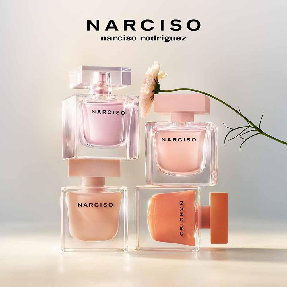 Narciso Rodriguez Narciso Poudree By Narciso Rodriguez for Her Eau De Parfum Spray, 3.0 Ounce, Multi