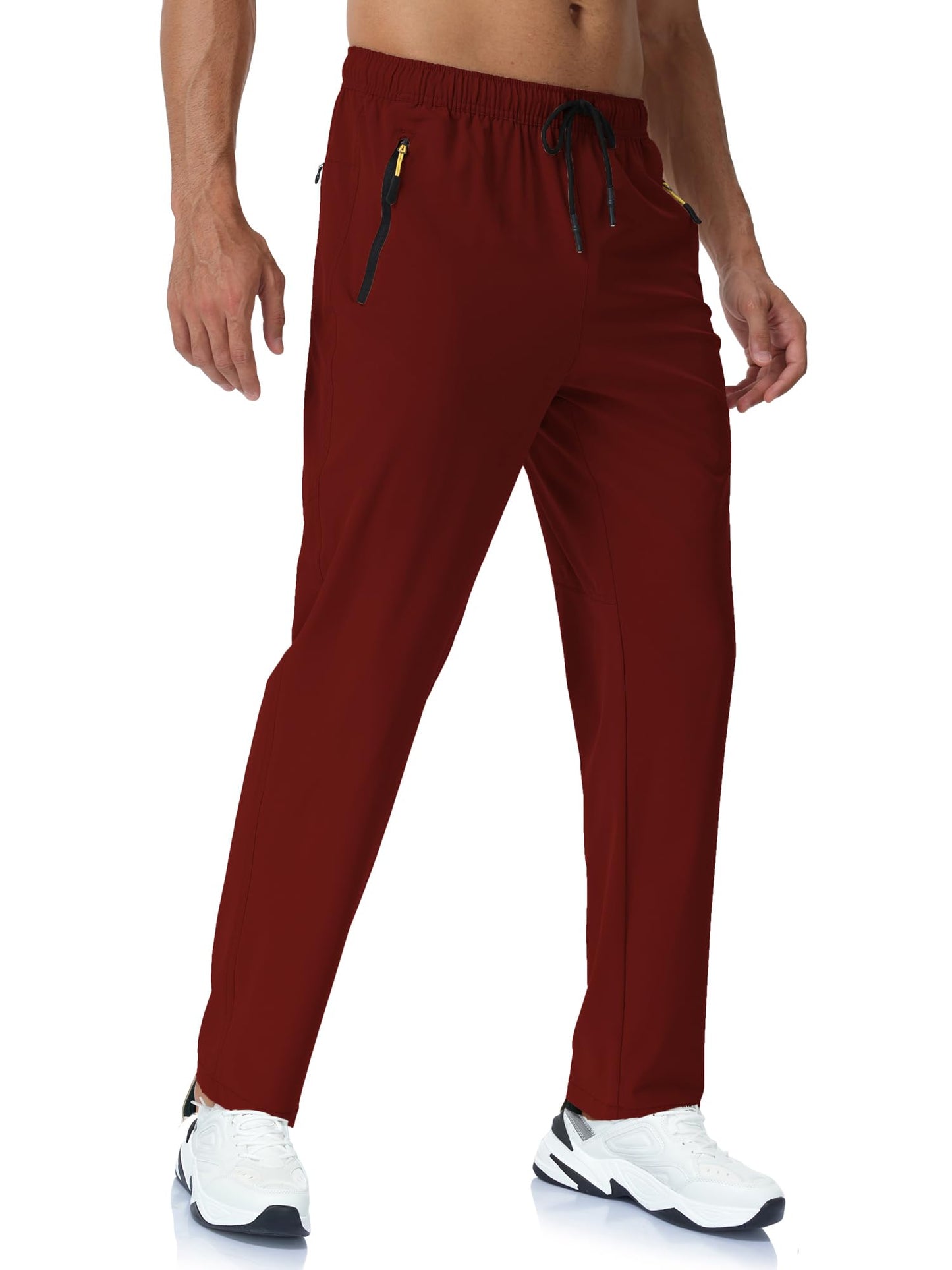 Rapoo Mens Lightweight Hiking Pants Quick Dry Stretch Joggers for Running Workout Casual