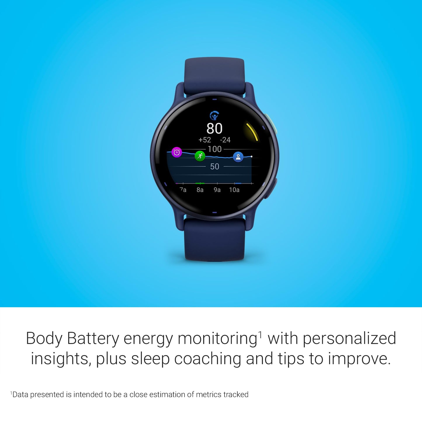 Garmin Vívoactive 5, Health and Fitness GPS Smartwatch, AMOLED Display, Up to 11 Days of Battery, Slate Aluminum Bezel with Black Case and Silicone Band | Up to 11 Days Battery, 5 Atm, Corning Gorilla Glass 3