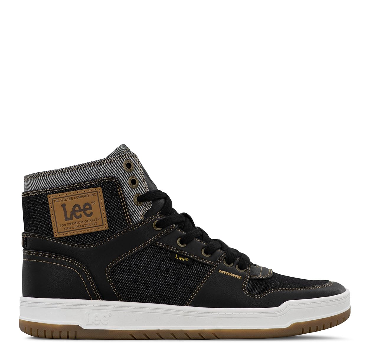 Lee Men's Daybreaker Hi Retro Court Fashion Sneaker