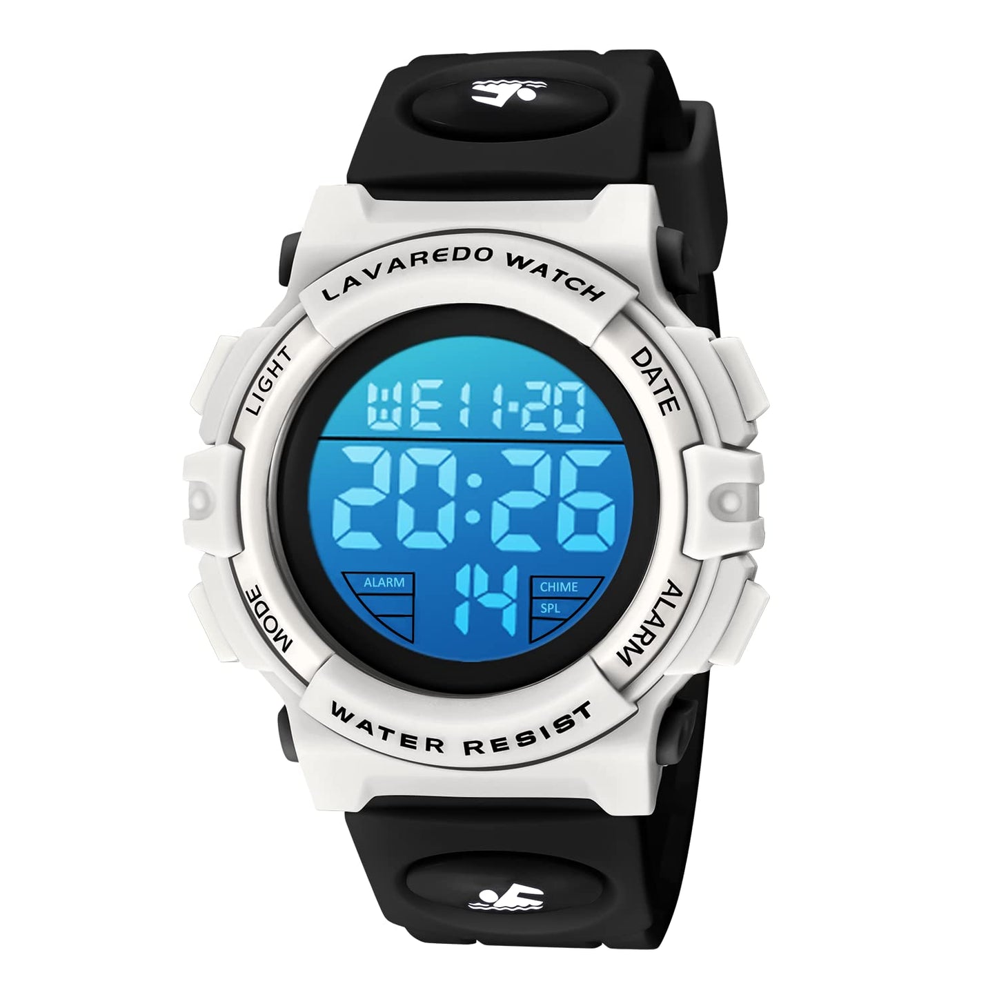 Kids Watch,Boys Watch for 3-15 Year Old Boys,Digital Sport Outdoor Multifunctional Chronograph LED 50 M Waterproof Alarm Calendar Analog Watch for Children with Silicone Band,Kids Gift