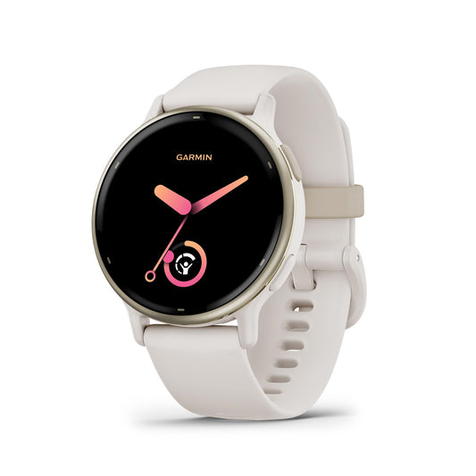 Garmin Vívoactive 5, Health and Fitness GPS Smartwatch, AMOLED Display, Up to 11 Days of Battery, Slate Aluminum Bezel with Black Case and Silicone Band | Up to 11 Days Battery, 5 Atm, Corning Gorilla Glass 3