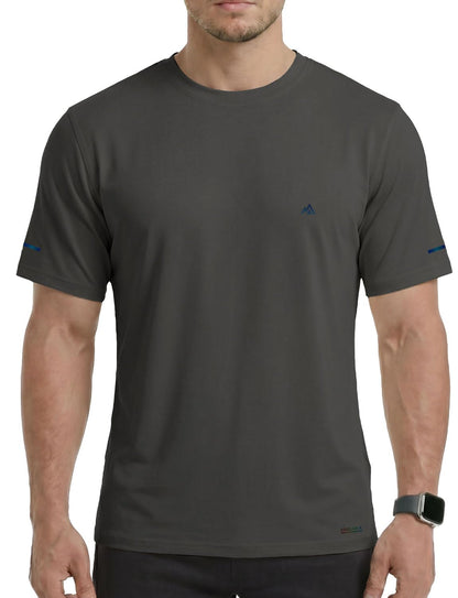 Cooling Bamboo Viscose T-Shirt for Men, Moisture Wicking Lightweight Quick Dry Workout Tee for Hot Weather
