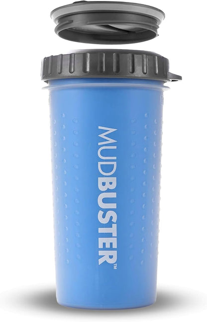 Dexas MudBuster Portable Dog Paw Cleaner - Premium Quality, Blue, Small Size for Pet Supplies and Accessories