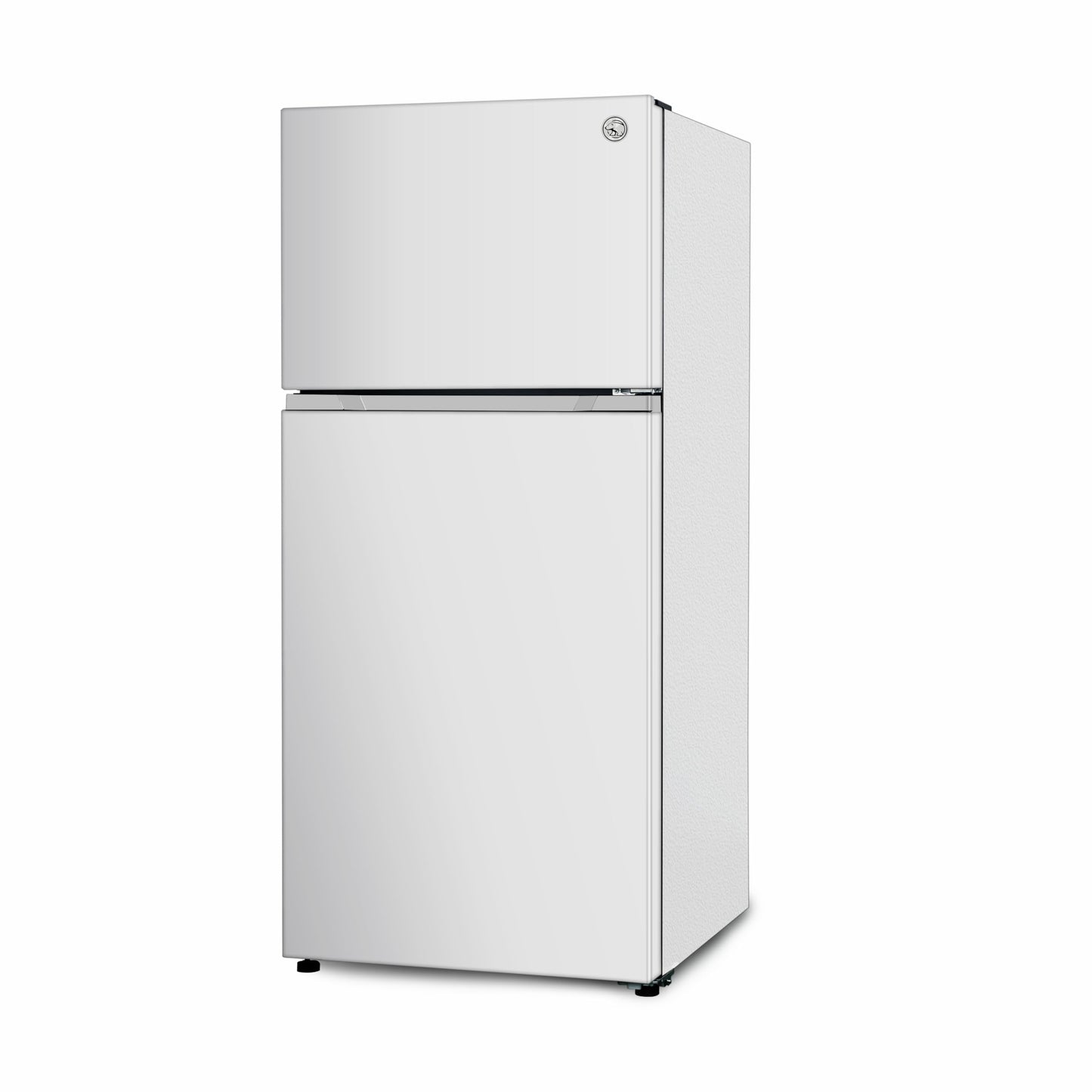 Commercial Cool 20 Cu. Ft. Top Mount Refrigerator with Freezer, 2-Door Refrigerator with Top Freezer and Adjustable Temperature Control, Ice Maker Ready, Energy Star Certified, Stainless Look