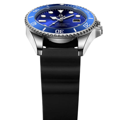 LN LENQIN Mens Watches Stainless Steel Waterproof Analog Quartz Watch for Men with Date Luminous Fashion Wristwatch
