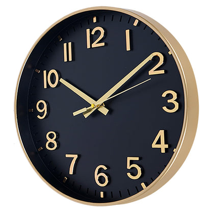 HZDHCLH Wall Clocks Battery Operated,Wall Clock Green,8 inch Wall Clock Silent Non Ticking Modern 3D Numbers for Kitchen Bedroom Living Room Office Classroom Decor