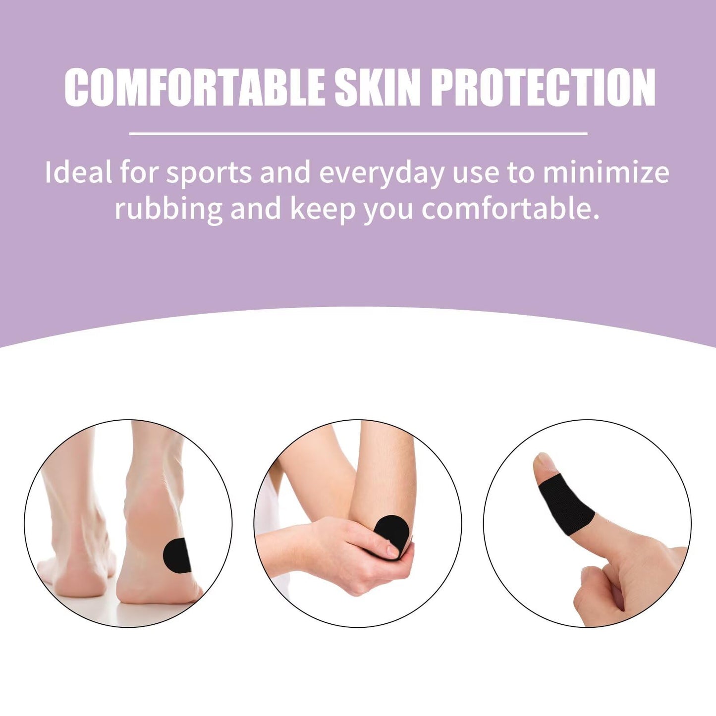 Athletic Tape Wrap 60 Pack, Portable & Easy to Use R3 | Lightweight, travel-friendly, No residue