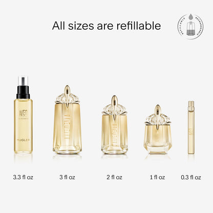 Mugler Alien Goddess - Eau de Parfum - Women's Perfume - Floral & Woody - With Bergamot, Jasmine, and Vanilla - Long Lasting Fragrance