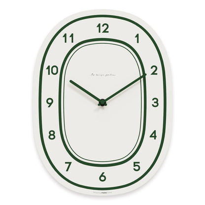 mooas Wooden Frame Flatwood Wall Clock,12" Non-Ticking Sweep Movement Decorative Battery Operated Wall Clock for Home Living Room Kitchen Bedroom Office School (Dark Brown)