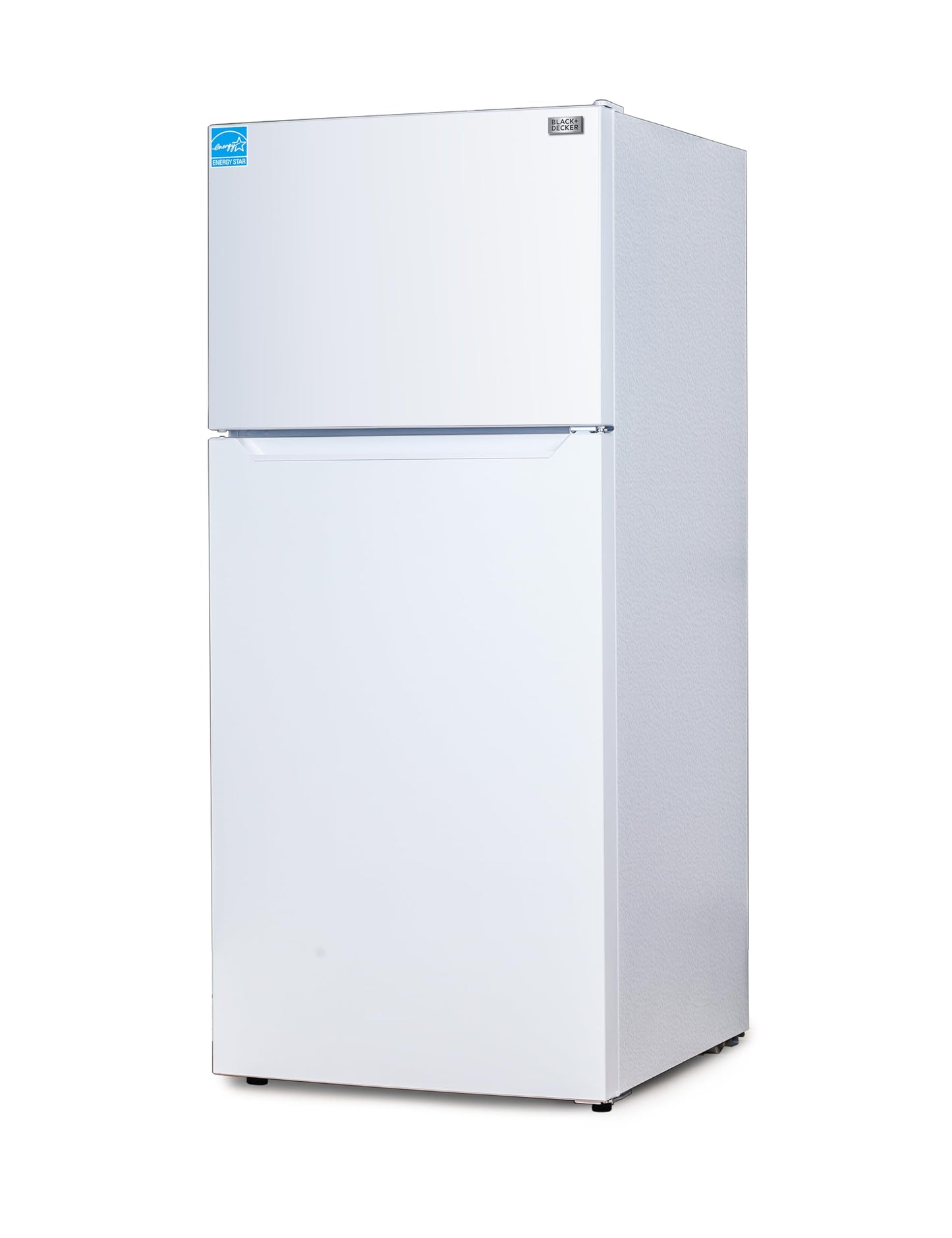 BLACK+DECKER 16.4 Cu. Ft. Top Mount Refrigerator with Freezer, 2 Door Refrigerator with Top Freezer and Separate Temperature Controls, Auto Defrost, BR1640KW, White