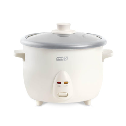 Dash Mini Rice Cooker | Small Rice Maker, 2 Cups Cooked / 1 Cup Uncooked, Ceramic Nonstick Removable Pot, Keep Warm Function, Compact and Portable for Dorm, Travel, Single Serve, Aqua