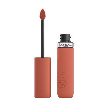 L'Oreal Paris Infallible Matte Resistance Liquid Lipstick, up to 16 Hour Wear, Breakfast in Bed 105, 0.16 Fl Oz