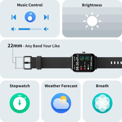 Smart Watch for Women Android & iPhone, Alexa Built-in, IP68 Waterproof Activity Fitness Tracker with Bluetooth Call (Answer/Make), 1.8" Smartwatch with Heart Rate/SpO2/Sleep Monitor, 100+ Sports Mode | Pink