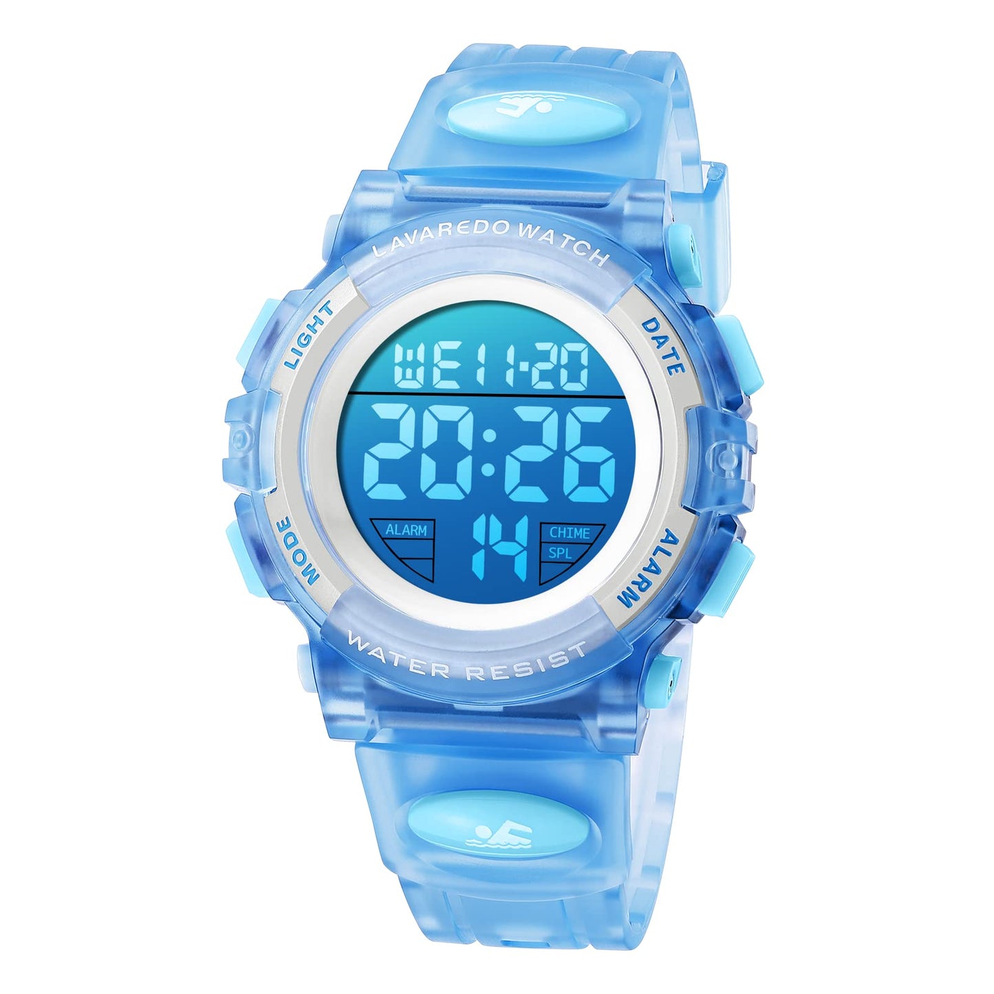 Kids Watch,Boys Watch for 3-15 Year Old Boys,Digital Sport Outdoor Multifunctional Chronograph LED 50 M Waterproof Alarm Calendar Analog Watch for Children with Silicone Band,Kids Gift