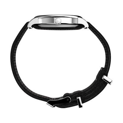 Timex Weekender 38mm Unisex Analog Watch | INDIGLO Backlight | Adjustable Durable Nylon Fabric Slip Through Strap | 24 Hour Time