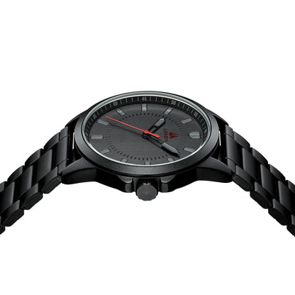LN LENQIN Mens Watches Waterproof Stainless Steel Watch for Men Analog Quartz Fashion Business Designer Wristwatch