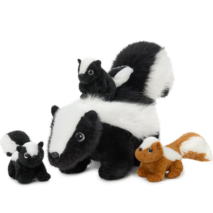 MaoGoLan 8Pcs Chicken Stuffed Animals, Stuffed Hen Plush Toys with Babies Chickens and Eggs, Nest House Plush Set, Cute and Soft Farm Stuffed Animals Gift for Kids