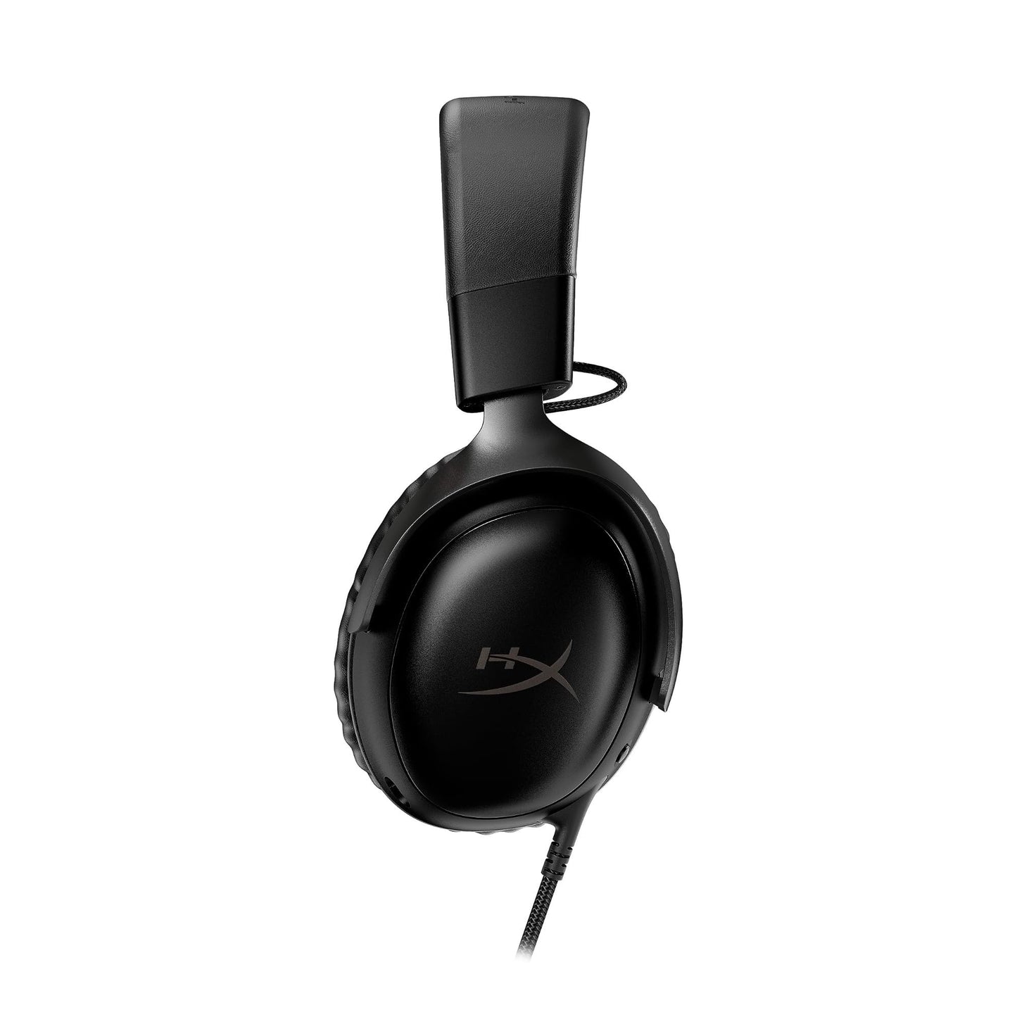 HyperX Cloud III – Wired Gaming Headset, PC, PS5, Xbox Series X|S, Angled 53mm Drivers, Spatial Audio, Memory Foam, Durable Frame, Ultra-Clear 10mm Mic, USB-C, USB-A, 3.5mm – Black/Red