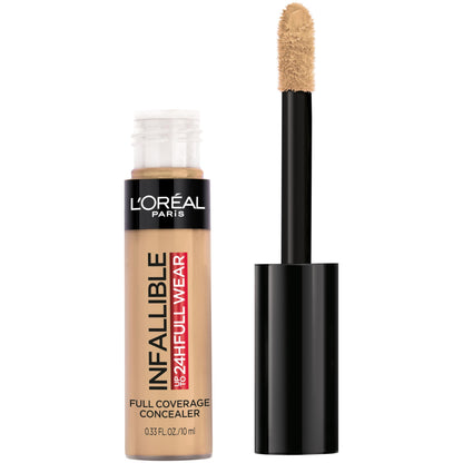 L'Oreal Paris Makeup Infallible Full Wear Waterproof Matte Concealer, Full Coverage, Bisque, 0.33 fl. oz.