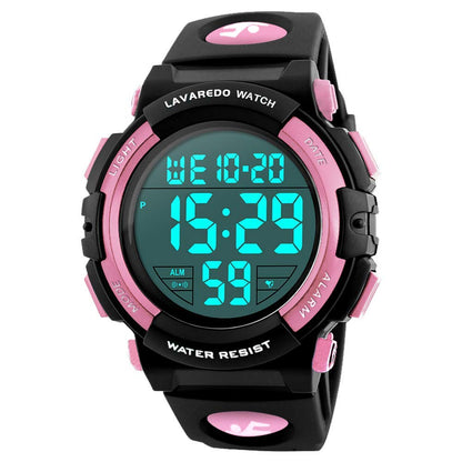 Kids Watch,Boys Watch for 3-15 Year Old Boys,Digital Sport Outdoor Multifunctional Chronograph LED 50 M Waterproof Alarm Calendar Analog Watch for Children with Silicone Band,Kids Gift