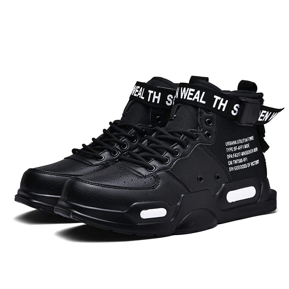 Mens Fashion Sneakers High Top Walking Shoes Sport Athletic Casual Shoe Vogue Stylish Men