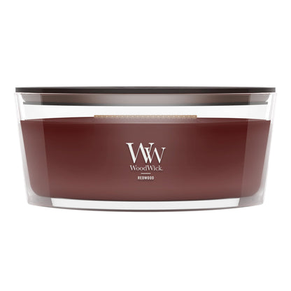 WoodWick Large Hourglass Fireside Candle, Premium Soy Blend Wax, Crackles as it burns, Perfect for Gifting, 21oz