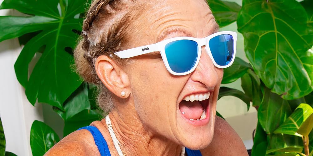 goodr Polarized Sunglasses, Medium Sized (OG), UV400 Protection, No Slip, No Bounce