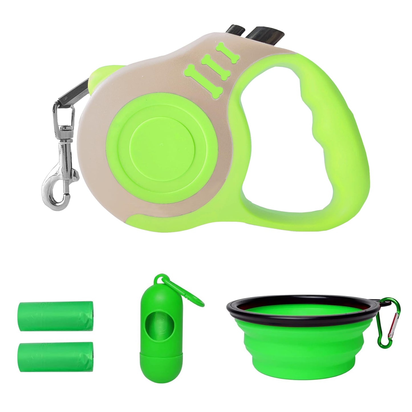 Retractable Dog Leash Automatic Telescopic Tractor Dog Tape, Pet Tape 10/16 FT Durable and Convenient, with Non-Slip Handle, Suitable for Small and Medium-Sized Dogs