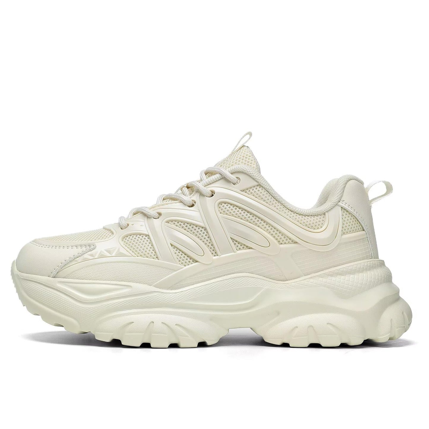 Women's Road Running Shoes Non Slip Ladies Walking Fashion Athletic Chunky Sneakers Work Gym Comfort Lightweight Mesh Soft Sole
