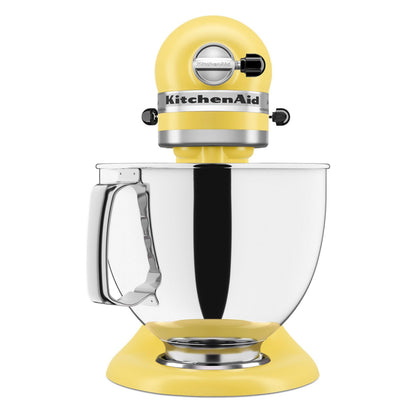 KitchenAid Artisan Series 5 Quart Tilt Head Stand Mixer with Pouring Shield KSM150PS, Almond Cream