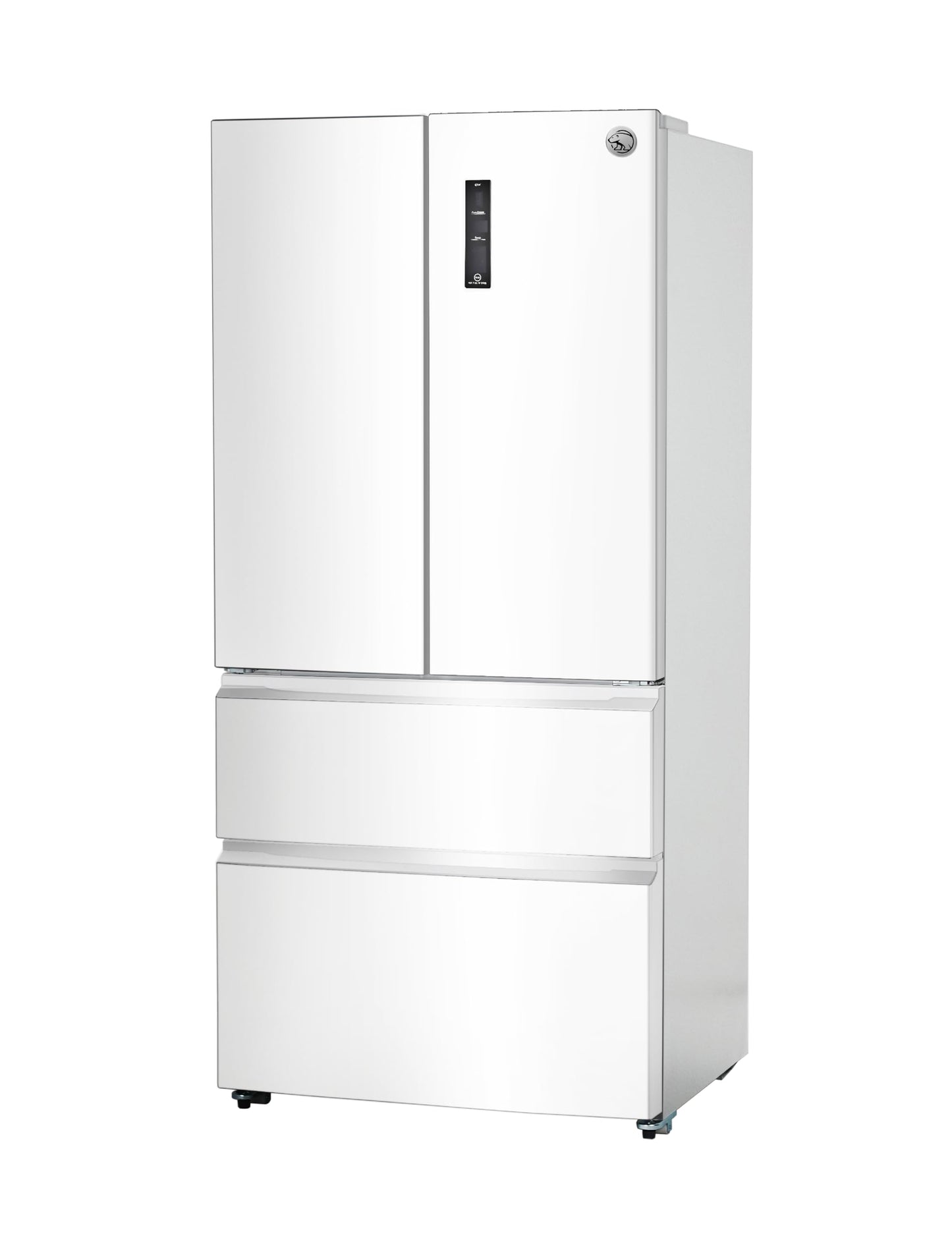 Commercial Cool 20 Cu. Ft. Top Mount Refrigerator with Freezer, 2-Door Refrigerator with Top Freezer and Adjustable Temperature Control, Ice Maker Ready, Energy Star Certified, Stainless Look