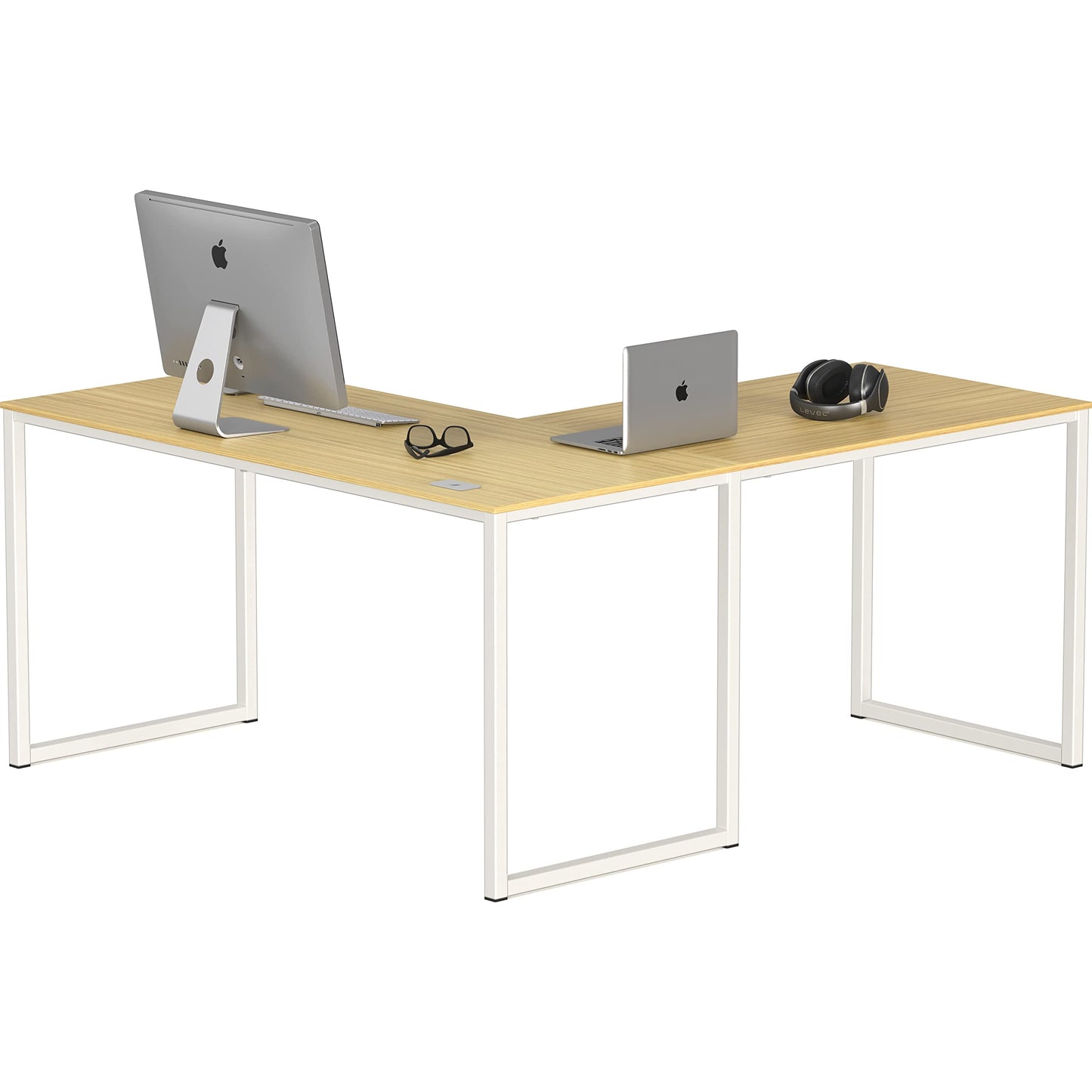 SHW Mission 32-Inch Home Office Computer Desk, Black