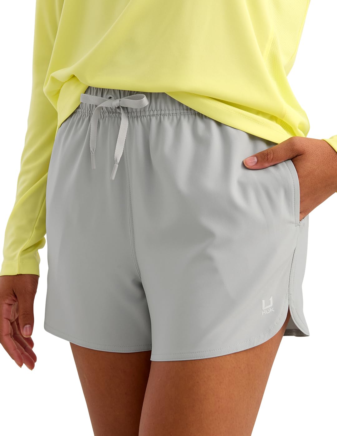 HUK Womens Pursuit Volley Short, Quick-Dry Fishing Shorts for Women