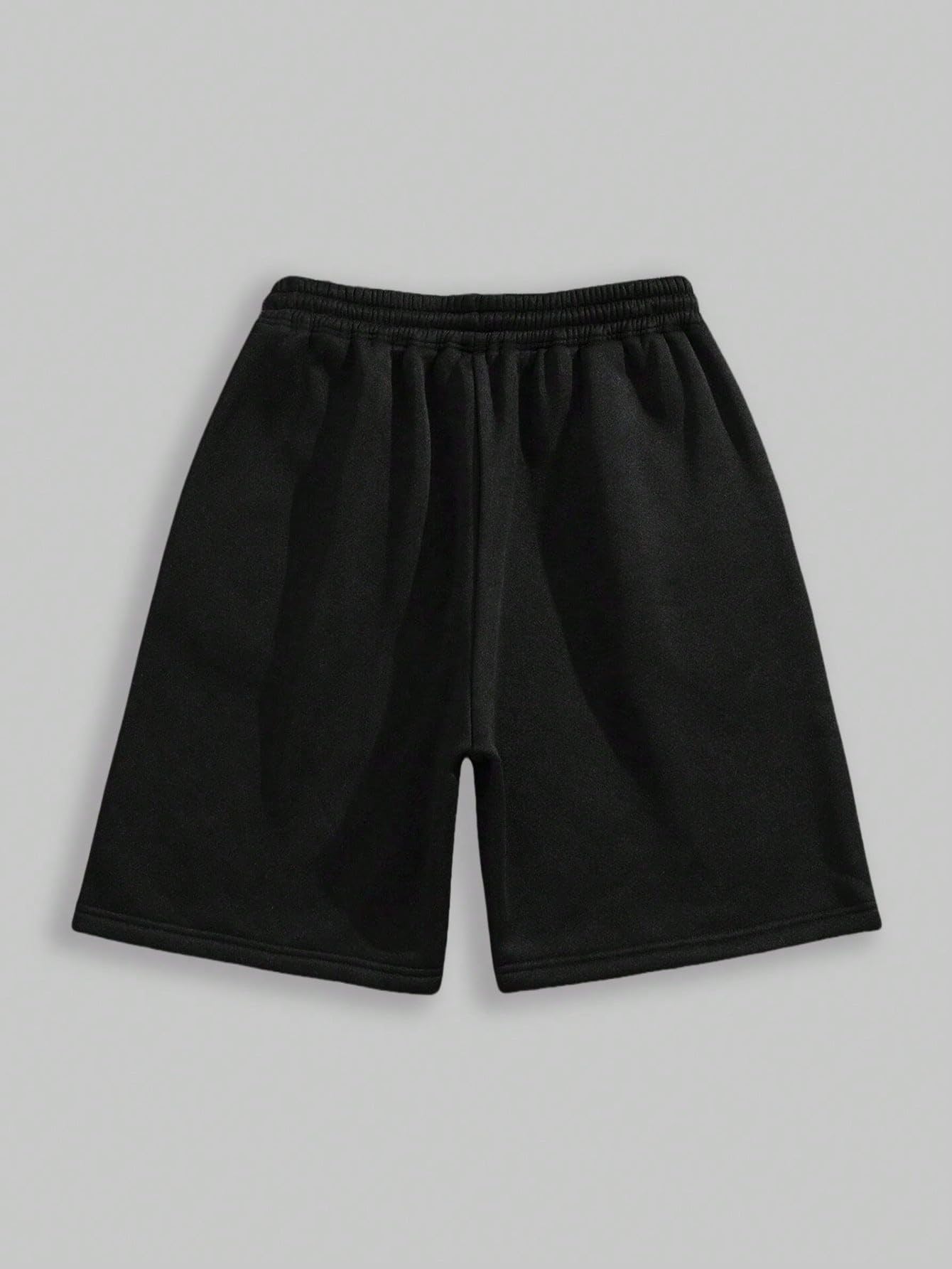 QJQ Men's Letter Graphic Drawstring Waist Shorts Summer Casual Workout Athletic Gym Track Shorts Streetwear