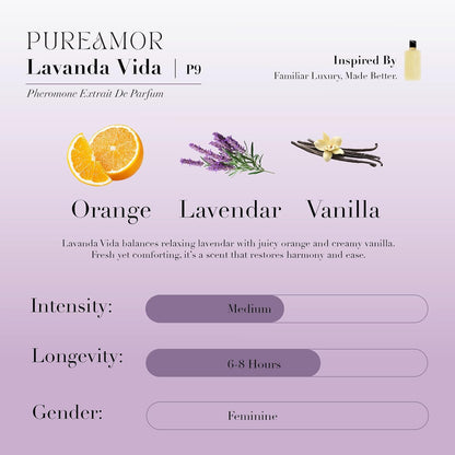 Pheromone Perfume for Women, Amber Noir Extrait de Parfum - Long Lasting Vanilla Amber Scent, 30% High Concentration, Full Size Fragrance Spray, 1.0 oz / 30 ml