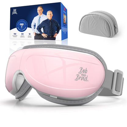 BOB AND BRAD Eye Massager with Heat FSA Eligible HSA, Birthday Gifts for Women Men Mom EyeOasis 2 Heated Eye Mask for Migraines with Music, Smart Migraine Massager for Dry Eyes Relief & Improve Sleep