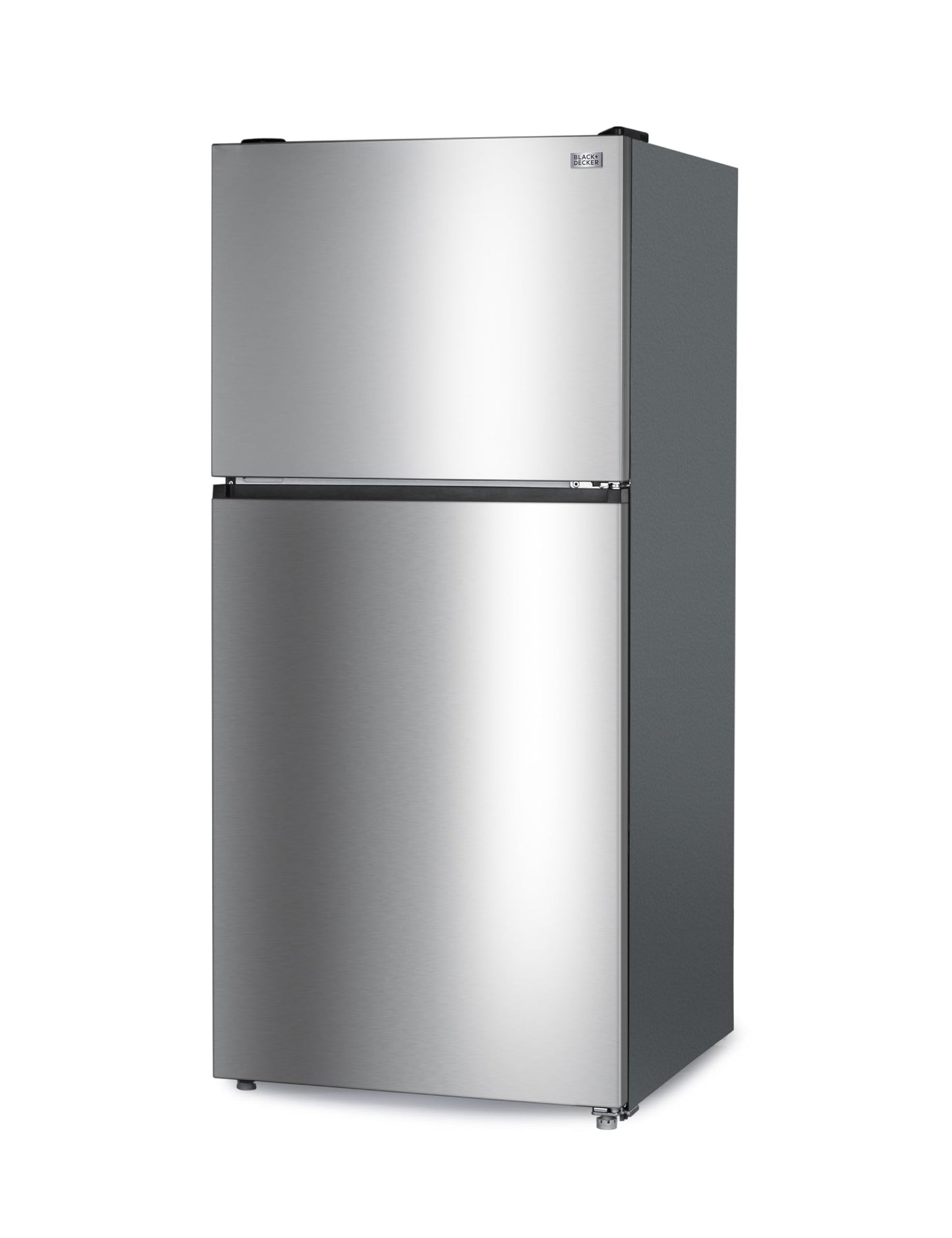 BLACK+DECKER 16.4 Cu. Ft. Top Mount Refrigerator with Freezer, 2 Door Refrigerator with Top Freezer and Separate Temperature Controls, Auto Defrost, BR1640KW, White