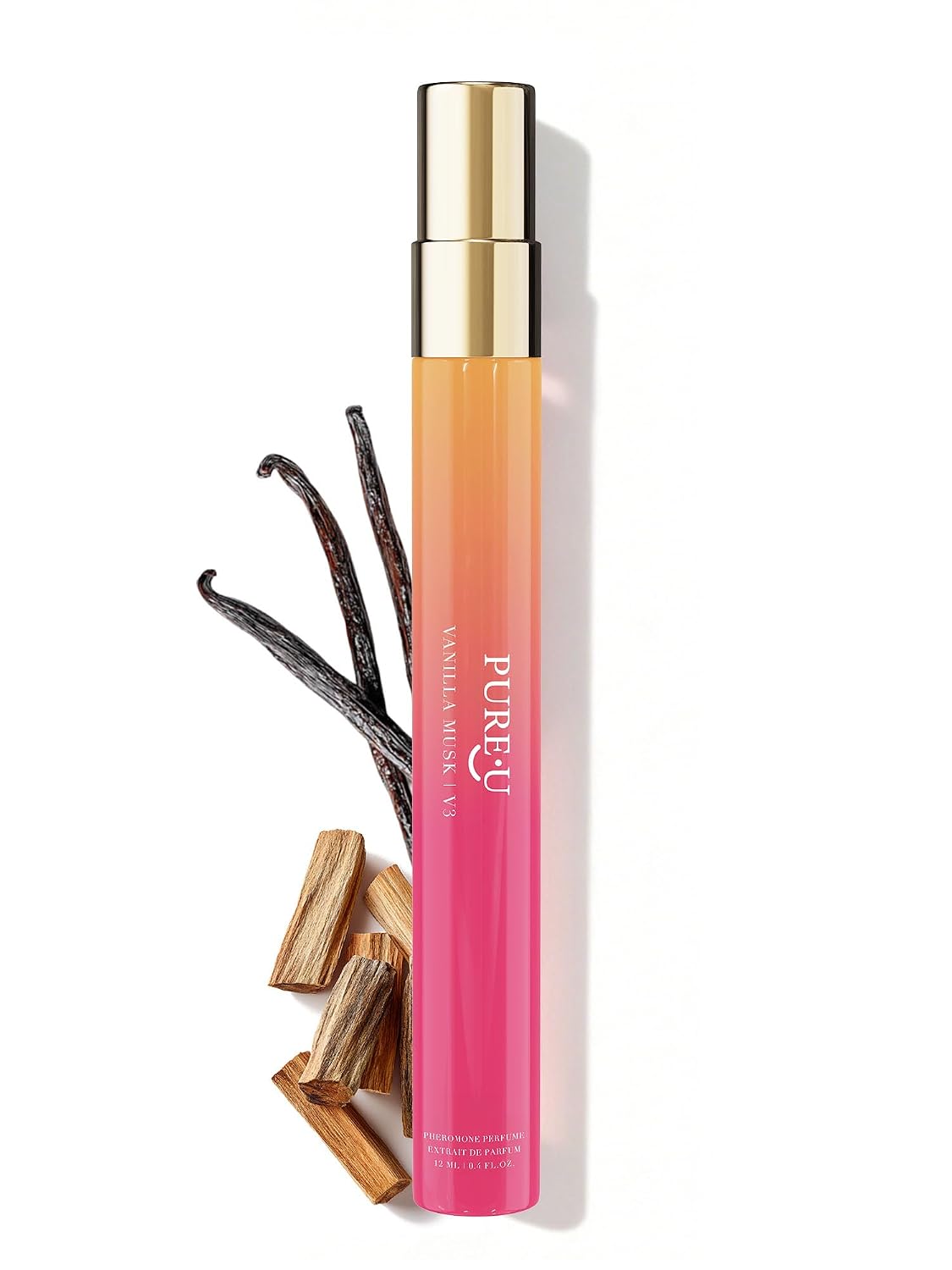 Pheromone Perfume for Women - Long Lasting Saffron Amber & Cedarwood Sophisticated Scent, Luxury Concentrated Extrait de Parfum Spray Oil, Portable Size Signature Scent, 1 fl oz (30ML