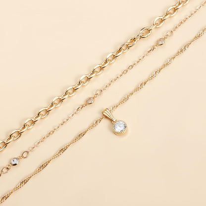 GIGB PBDK Chunky Gold Choker Necklace for Women,Trendy Silver Statement Necklace Long Snake Chain Drop Necklace,Charm Prom Body Jewelry Accessories Gifts