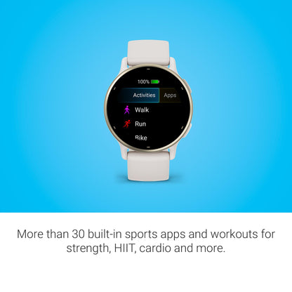 Garmin Vívoactive 5, Health and Fitness GPS Smartwatch, AMOLED Display, Up to 11 Days of Battery, Slate Aluminum Bezel with Black Case and Silicone Band | Up to 11 Days Battery, 5 Atm, Corning Gorilla Glass 3