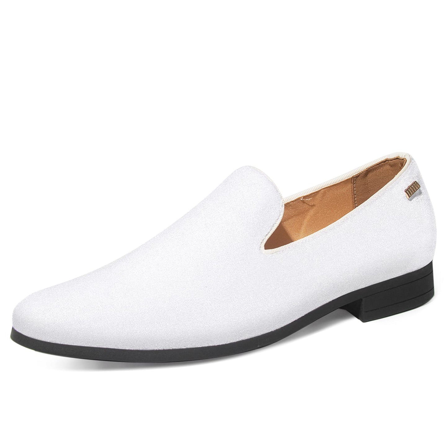 UUBARIS Mens Velvet Loafers Slip-on Dress Shoes Fashion Style Driving Shoes Classic Tuxedo Shoes Casual Oxford Shoes
