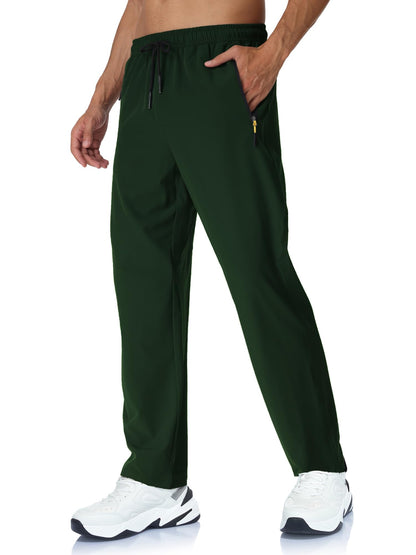 Rapoo Mens Lightweight Hiking Pants Quick Dry Stretch Joggers for Running Workout Casual
