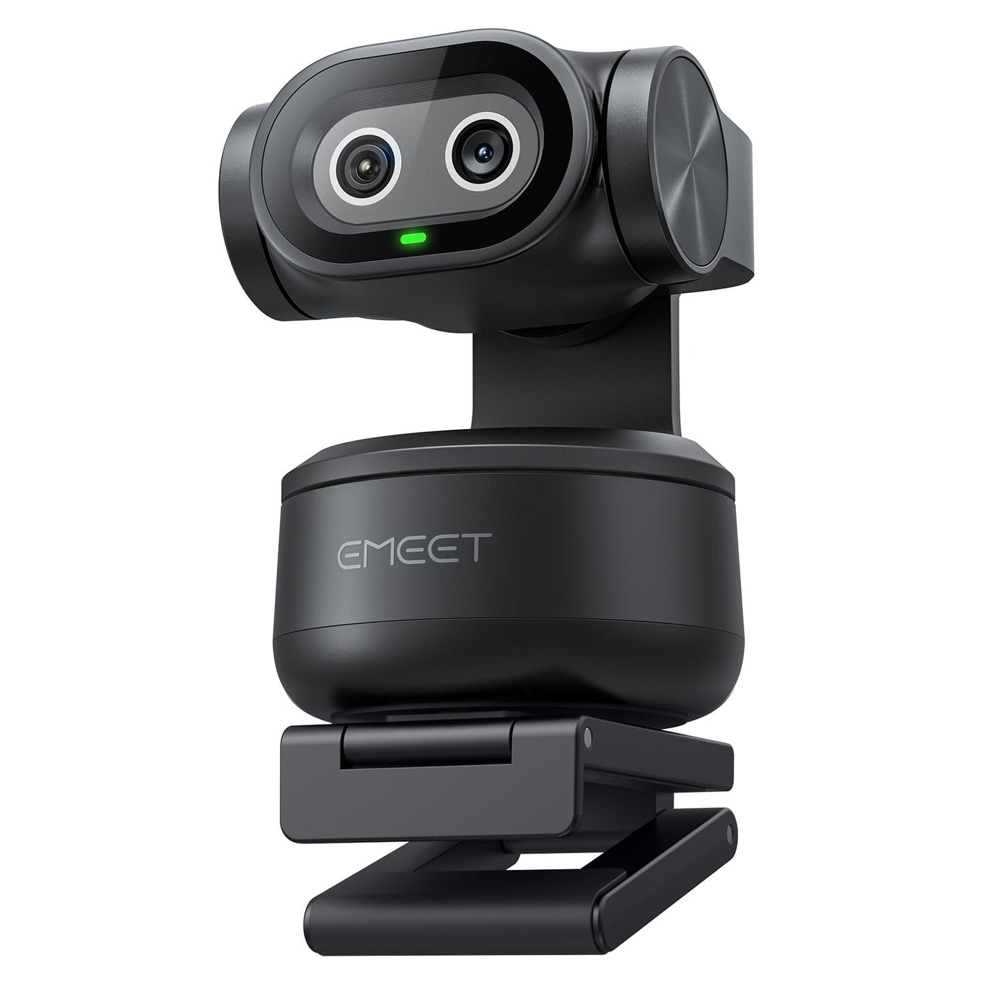 EMEET PIXY Dual-Camera AI-Powered PTZ Camera 4K with Tripod, AI Tracking, PDAF&AI Autofocus 0.2s, 1/2.55'' Sony Sensor, 3 Mics, Presets, 4K Webcam for Streaming, OBS/Twitch/Switch 2 Compatible