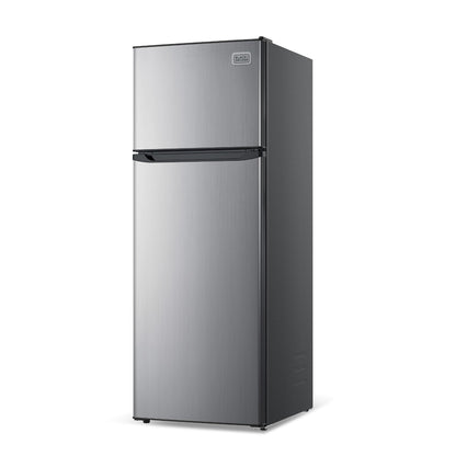 BLACK+DECKER 16.4 Cu. Ft. Top Mount Refrigerator with Freezer, 2 Door Refrigerator with Top Freezer and Separate Temperature Controls, Auto Defrost, BR1640KW, White