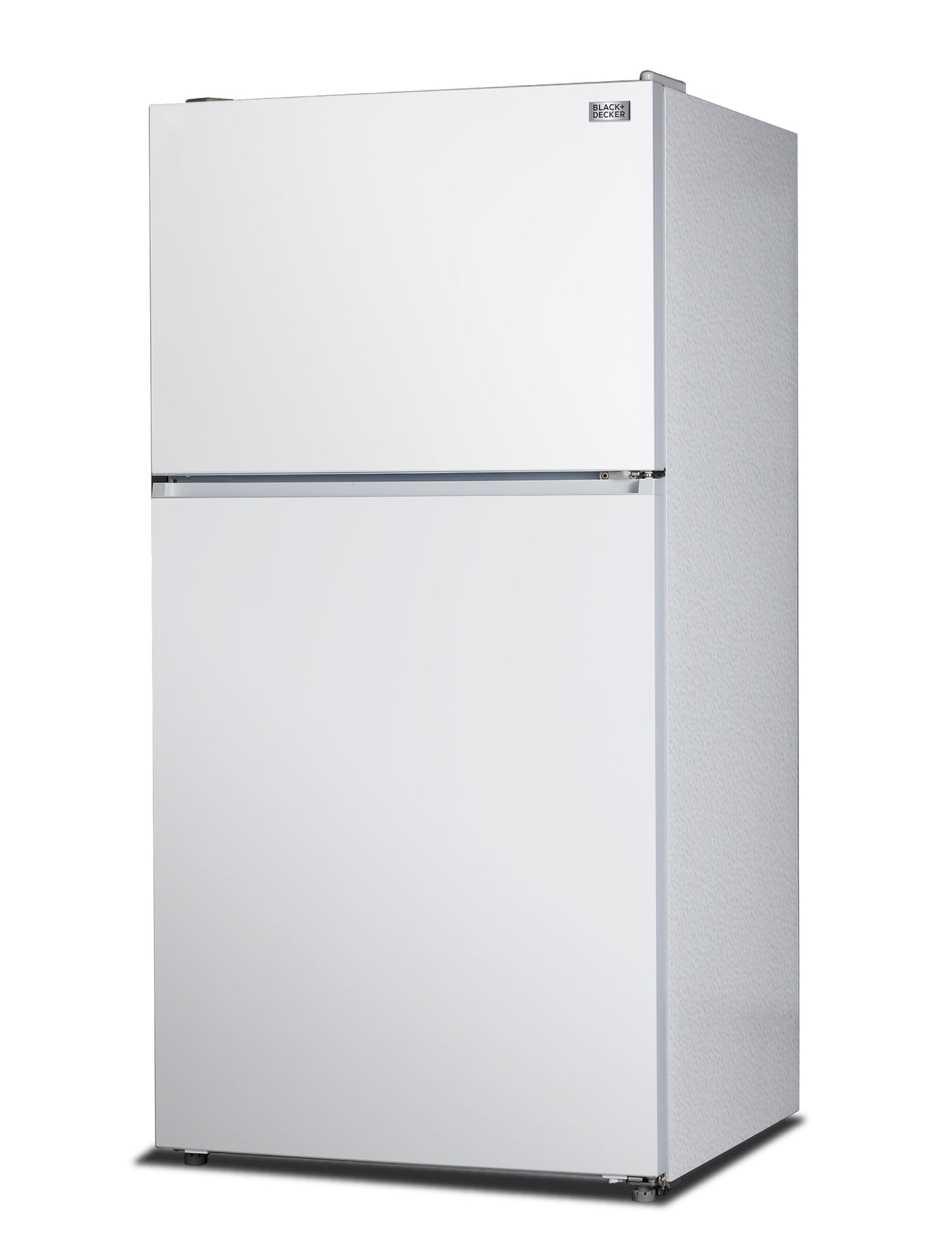 BLACK+DECKER 16.4 Cu. Ft. Top Mount Refrigerator with Freezer, 2 Door Refrigerator with Top Freezer and Separate Temperature Controls, Auto Defrost, BR1640KW, White