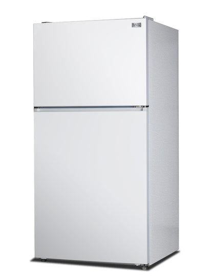 BLACK+DECKER 16.4 Cu. Ft. Top Mount Refrigerator with Freezer, 2 Door Refrigerator with Top Freezer and Separate Temperature Controls, Auto Defrost, BR1640KW, White